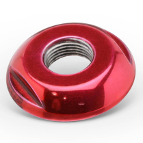 Threaded Push/Pull Bezel - Gloss Red