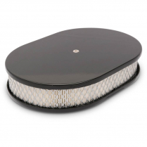 Oval 12" Air Cleaner - Smooth