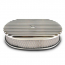 Finned Aluminum 12" Air Cleaner - Polished