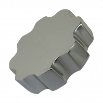 Billet Alum Air Cleaner Nut w/1/4" -20 Thread - Clear Anod