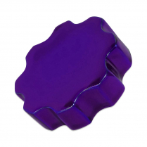 Billet Alum Air Cleaner Nut w/1/4" -20 Thread - Gloss Purple