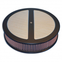 Diamond Pattern Round 14" Air Cleaner - Highlighted
