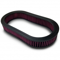 Replacement Air Cleaner Washable Element 15" Oval x 2" Tall