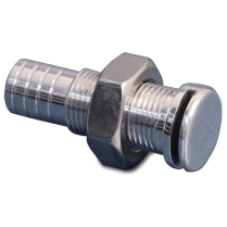 Aluminum Remote Fuel Vent with a - Polished Top