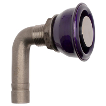 Flush Fit Stainless Fuel Tank Vent - Gloss Purple