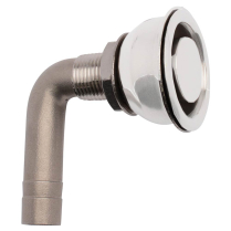 Flush Fit Stainless Fuel Tank Vent - Gloss White