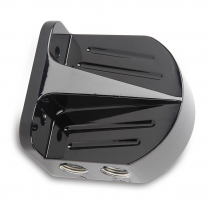 Billet Aluminum Fuel Filter Head Only - Gloss Black