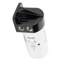 Billet Aluminum Fuel Filter Kit - Gloss Black