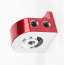 Billet Alum Fuel Filter Head for Fram Filter - Gloss Red