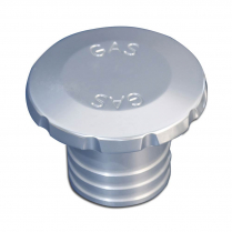 Flush Mount Alum Fuel Fill for 1-1/2" Hose - Clear Anodized