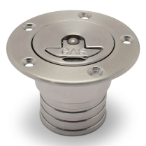 Aircraft Aluminum Fuel Filler for 2" Hose - Machined