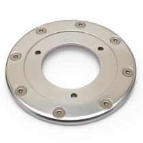 Rally Aluminum Fuel Filler Bezel - Clear Anodized