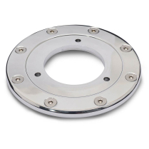 Rally Aluminum Fuel Filler Bezel - Clear Coat