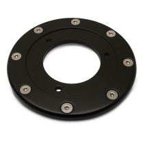 Rally Aluminum Fuel Filler Bezel - Matte Black