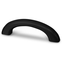 6" Door Grab Handle - Matte Black