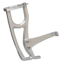 1957 Chevy Passenger Car Hood Latch Support - Clear Anodized