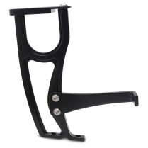 1957 Chevy Passenger Car Hood Latch Support - Matte Black
