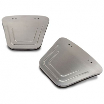 1979-84 Chevy Pickup Mirror Adaptor Plates - Clear Anodized