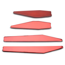 1970-73 Camaro Fender Brace Insert Set - Gloss Red