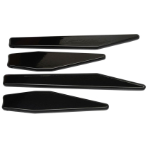 1967-69 Camaro Fender Brace Insert Set - Gloss Black