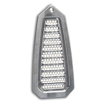 1968-69 Camaro Aluminum Door Jamb Vents - Machined