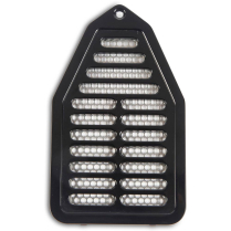 1969 Chevelle Aluminum Door Jamb Vents - Matte Black