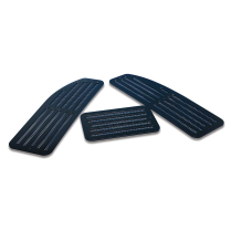 1970-72 Chevelle Aluminum Cowl Vent Set - Matte Black