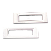 1969 Camaro Front Billet Marker Light Bezels - Machined