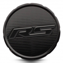 1967-68 Camaro Aluminum RS Logo Fuel Cap - Gloss Black