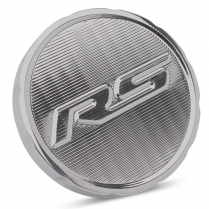1967-68 Camaro Aluminum RS Logo Fuel Cap - Clear Anodized