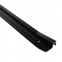 1967-69 Camaro Aluminum Door Sill Plates - Black Anodized