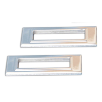 1969 Camaro Billet Marker Light Bezels - Polished