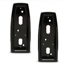 1966-67 Nova Billet Taillight Bezels Only - Black Anodized