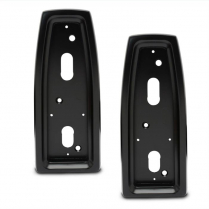 1966-67 Nova Billet Taillight Bezels Only - Matte Black