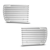 1967-68 Camaro RS Billet Headlight Covers - Machined