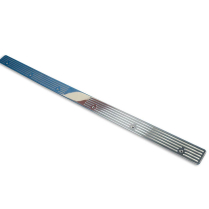 1971-73 Mustang Billet Alum Door Sill Plates - Polished