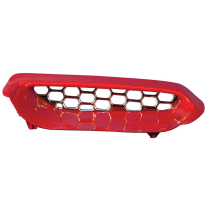 1971-73 Mustang Billet Open Honeycomb Hood Vents - Polished