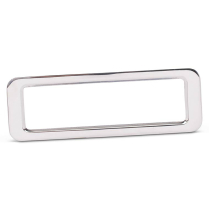 1971-73 Mustang Billet Marker Light Bezels - Clear Coat