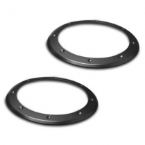 1969 Chevy Camaro Headlight Bezels with Accent - Matte Black