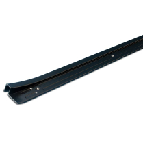 1964-67 Chevelle & Malibu Door Sill Plates - Matte Black