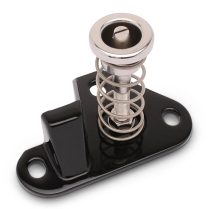 1970-72 Monte Carlo Hood Latch Assembly - Black Anod