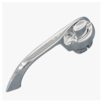 1955-57 Chevy Sedan Outer Door Handle Set - Clear Coat