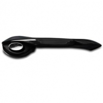 1955-57 Chevy Ball Milled Ext Door Handle St - Gloss Black
