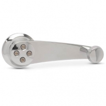 Smooth Window Cranks with 1/2" 16 Spline - Polished