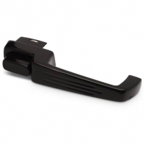 1967-72 C10 P/U Ball Milled Outer Door Handle St- Black Anod