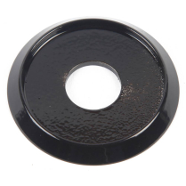 Aluminum 2" Quick Pin Cleat Bezel - Black Anodized