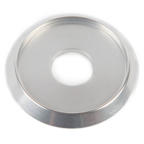 Aluminum 2" Quick Pin Cleat Bezel - Clear Anodized