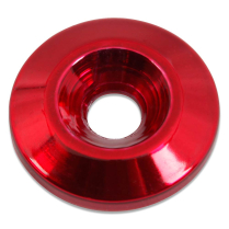 Countersunk 5/16" ID x 1-1/4" OD Washer - Gloss Red
