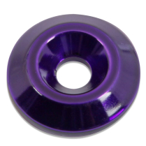 Countersunk 3/8" ID x 1-1/4" OD Washer - Gloss Purple