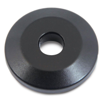Upholstery 1/4" ID x 1" OD Washer - Matte Black